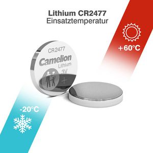 Produktbild für Knopfzelle Camelion CR2477