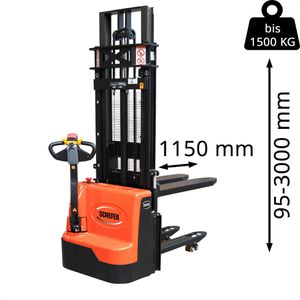 Produktbild für Hubwagen Schefer EGV Eco Professional, Tragkraft 1500kg