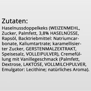 Produktbild für Kekse Gut&amp;Günstig Haselnuss Doppelkekse