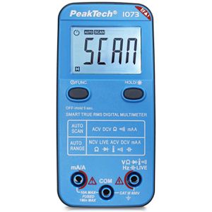 Multimeter PeakTech P 1073, digital, True RMS
