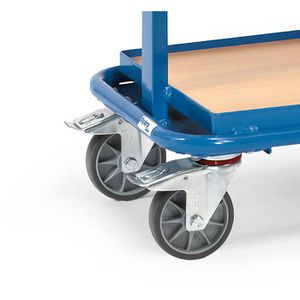 Produktbild für Eurokastenwagen Fetra 32911, mit Holzböden