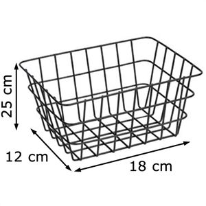 Produktbild für Aufbewahrungskorb Wenko Viana, 5L