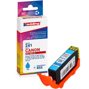 Produktbild für Tinte Edding EDD-241 für Canon CLI-521C