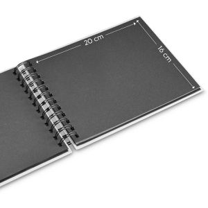 Produktbild für Fotoalbum Hama Fine Art 9833, Spiralalbum