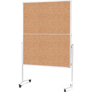 Moderationstafel Magnetoplan 2111324, mit Rollen, klappbar