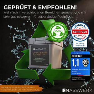 Produktbild für Chlor NASSWERK organisch, langsamlösliche 5in1 Multitabs