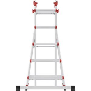Produktbild für Teleskopleiter Hailo M80, 7520-007, Länge 4,66m