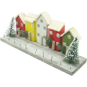 Produktbild für Weihnachtsdeko Frank-Flechtwaren 770481, Dekohäuser Winter