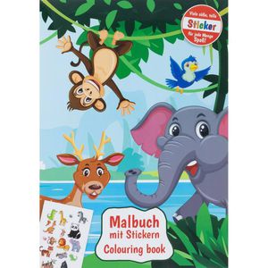 Produktbild für Malbuch Stylex 77077, mit Stickern