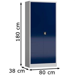 Produktbild für Aktenschrank ClassiX X-530331, aus Metall