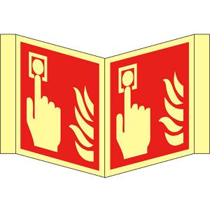 Produktbild für Hinweisschild Abtec ISO 7010 F005 Kunststoff, Nasenschild