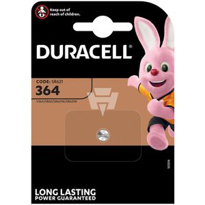 Knopfzelle Duracell 364 SR60 / SR621 / SG1