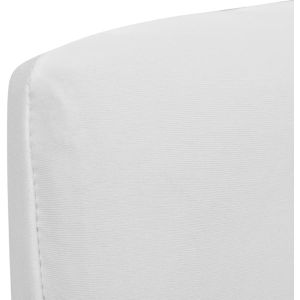 Produktbild für Stuhlhusse vidaXL 131418, elastisch, weiß