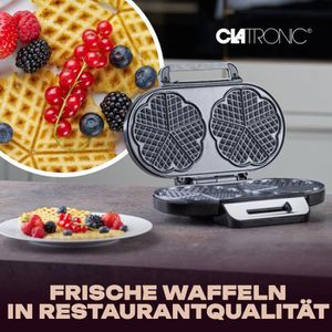 Produktbild für Waffeleisen Clatronic WA 3745, 1200 Watt