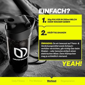 Produktbild für Proteinpulver natural-elements Whey Protein, 1 kg