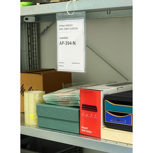 Produktbild für Sichttaschen Böttcher-AG mit Öse, A5