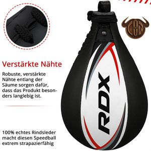 Produktbild für Boxsack RDX-Sports S2 Speedball, mit Gummiblase, 0,6 kg