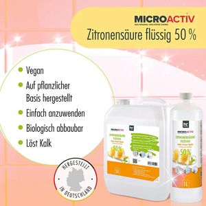 Produktbild für Zitronensäure Höfer-Chemie Microaktiv, 50%, flüssig