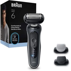 Elektrorasierer Braun Series 6, 62-G1650s, grau
