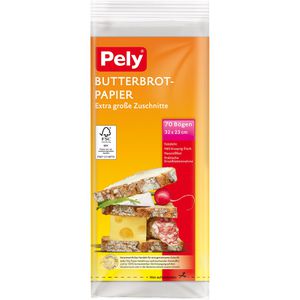 Butterbrotpapier Pely 8731, 23 x 32 cm