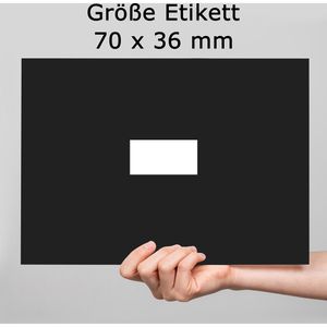 Produktbild für Universaletiketten TopStick labels, 8705, weiß