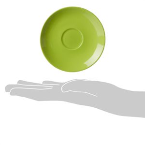 Produktbild für Untertasse Ritzenhoff&amp;Breker Doppio, grün