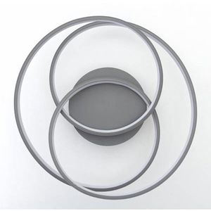 Produktbild für Deckenleuchte Brilliant Labyrinth, grau, LED