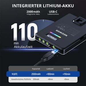 Produktbild für Kamera-Licht Neewer VL67C, 94 LEDs