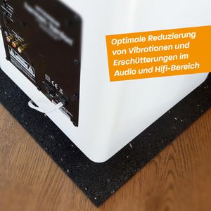 Produktbild für Antivibrationsmatte Hinrichs 60 x 60cm