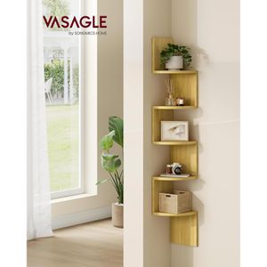 Produktbild für Wandregal Vasagle LBC072Y70, eiche