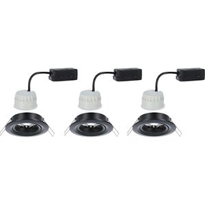Produktbild für LED-Einbaustrahler Paulmann Nova Coin, warmweiß