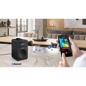 Produktbild für Radio Sharp Tokyo DR-430 BK DAB+