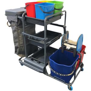 Reinigungswagen Böttcher-AG Queen Metall