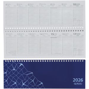 Tischkalender Herlitz 300014224 Compact, Jahr 2026