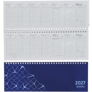 Tischkalender Herlitz 400207930, Compact, Wochenkalender quer