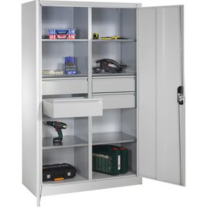 Produktbild für Werkzeugschrank CP-Möbel 8931-3042, aus Metall, lichtgrau