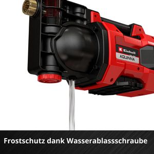 Produktbild für Gartenpumpe Einhell AQUINNA 18/30 F LED, Akku