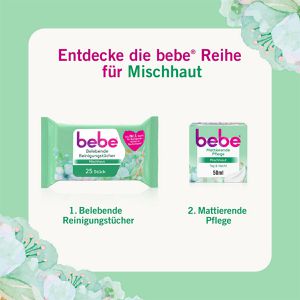 Produktbild für Abschminktücher bebe Belebende Reinigungstücher