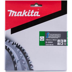 Produktbild für Kreissägeblatt Makita B-33554, Specialized