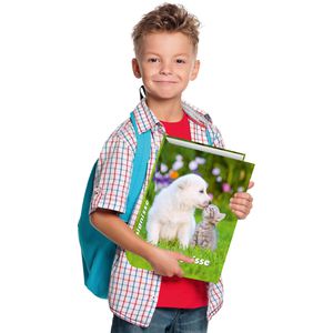 Produktbild für Zeugnismappe RNK 46755 Hund &amp; Katze, A4