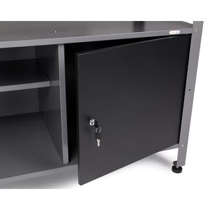 Produktbild für Werkbank Ondis24 Klaus, schwarz, 6-teilig