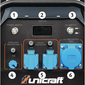 Produktbild für Powerstation Unicraft PPS 3600, 6770036