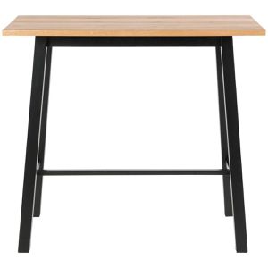 Produktbild für Bartisch AC-Design Chara, wildeiche / schwarz