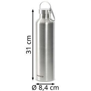 Produktbild für Thermosflasche wenco 555807, Edelstahl