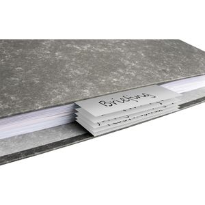Produktbild für Trennstreifen TipTop-Office TTO 406947, grau