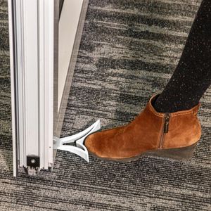 Produktbild für Türstopper Softerfix aus Kunststoff/Gummi, 2 Stück