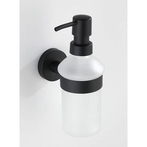 Produktbild für Seifenspender Wenko Bosio Black Matt, 24235100