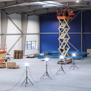 Produktbild für Baustrahler Scangrip Area Lite Co, LED, Netzbetrieb, 5 m Kabel