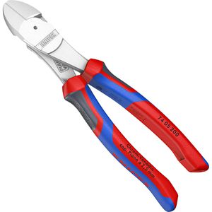 Produktbild für Seitenschneider Knipex 74 05 200, Kraft-Seitenschneider