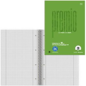 Collegeblock Staufen Premio 040835028 Recycling A4